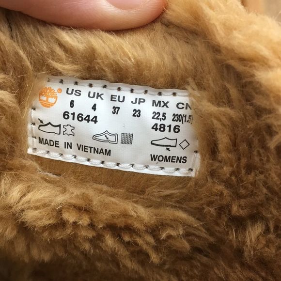 Timberland Earthkeepers Tan Mukluk Fur Lined Winter Boots Womens 6 Mid Calf - Picture 10 of 13